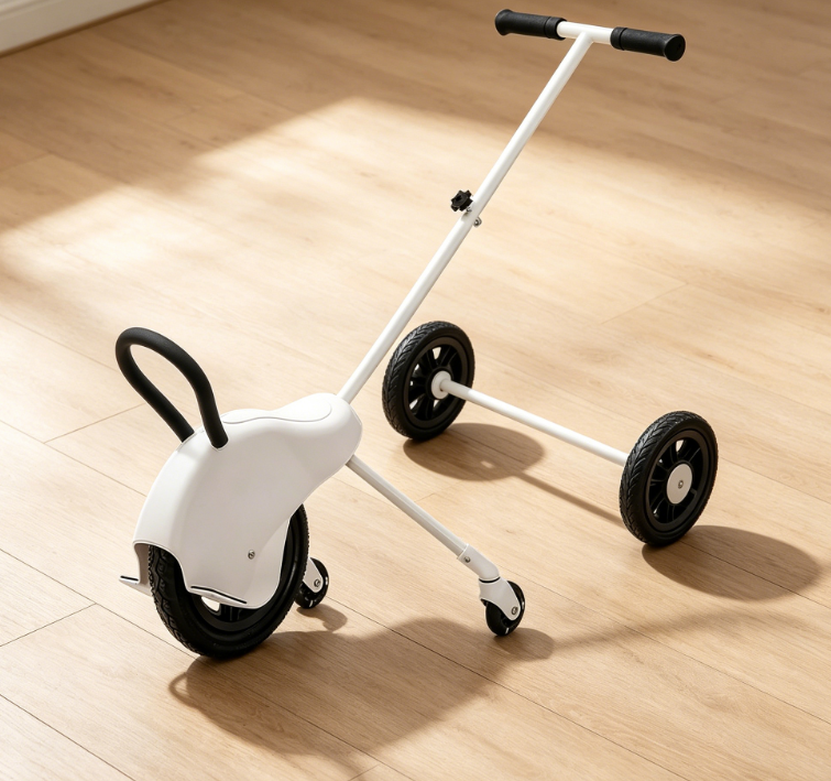 2-in-1 Parent-Child Stroller/Tricycle | Push and Ride | Balance Bike | Outdoor Riding Toy | Suitable for Toddlers Aged 3-5